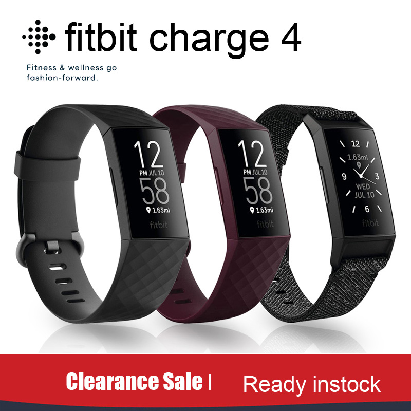 Smartwatch Sports Watches For Women - Original Fitbit Charger 4 Smart Watch