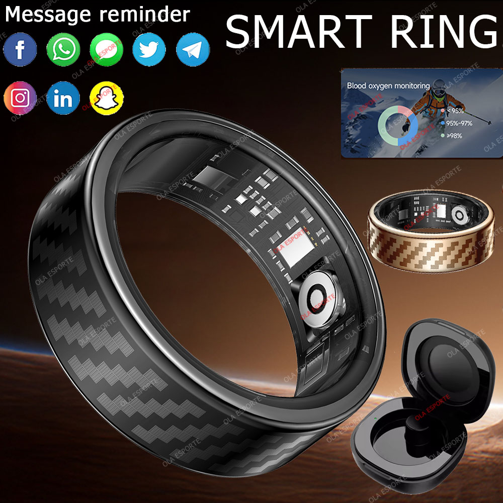 Smartwatch Ring Watches - Newest Smart Ring Call Message Notification