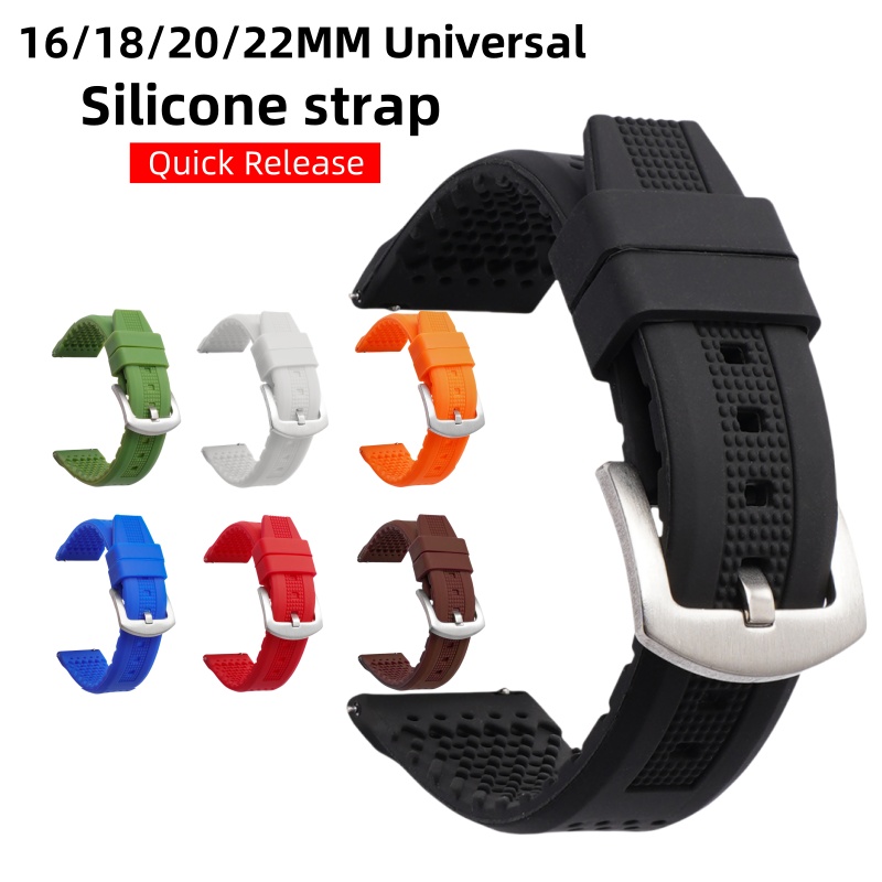 Casio Watches Smartwatch - 16/18/20/22mm Universal Quick Release Silicone watch