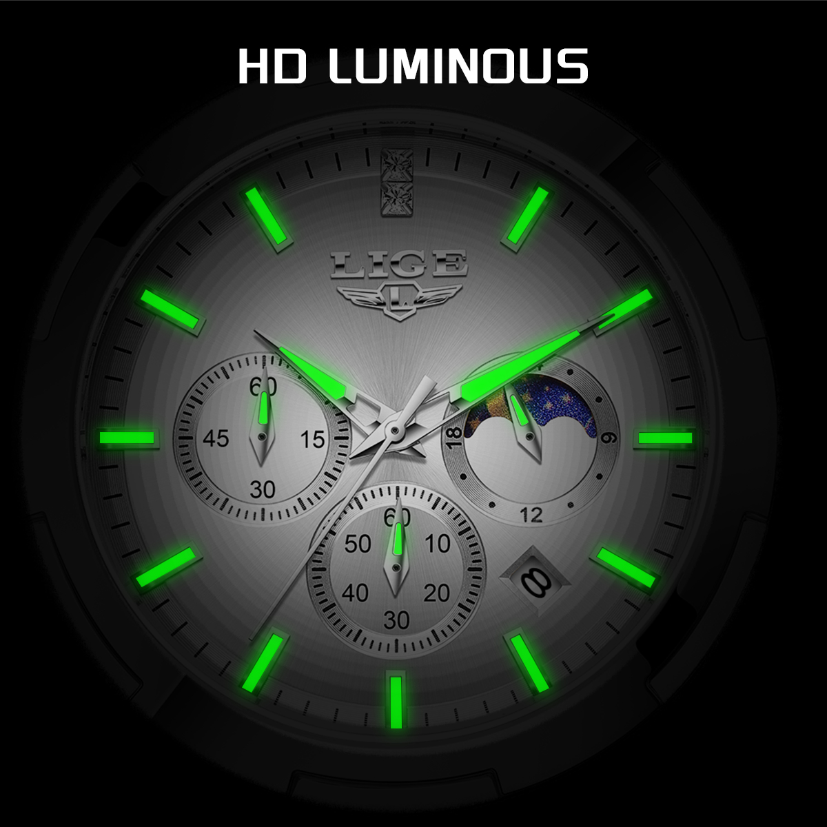 LIGE Top Brand Luxury Watch Wo - Smartwatch Branded Watches For Women 评论和价格