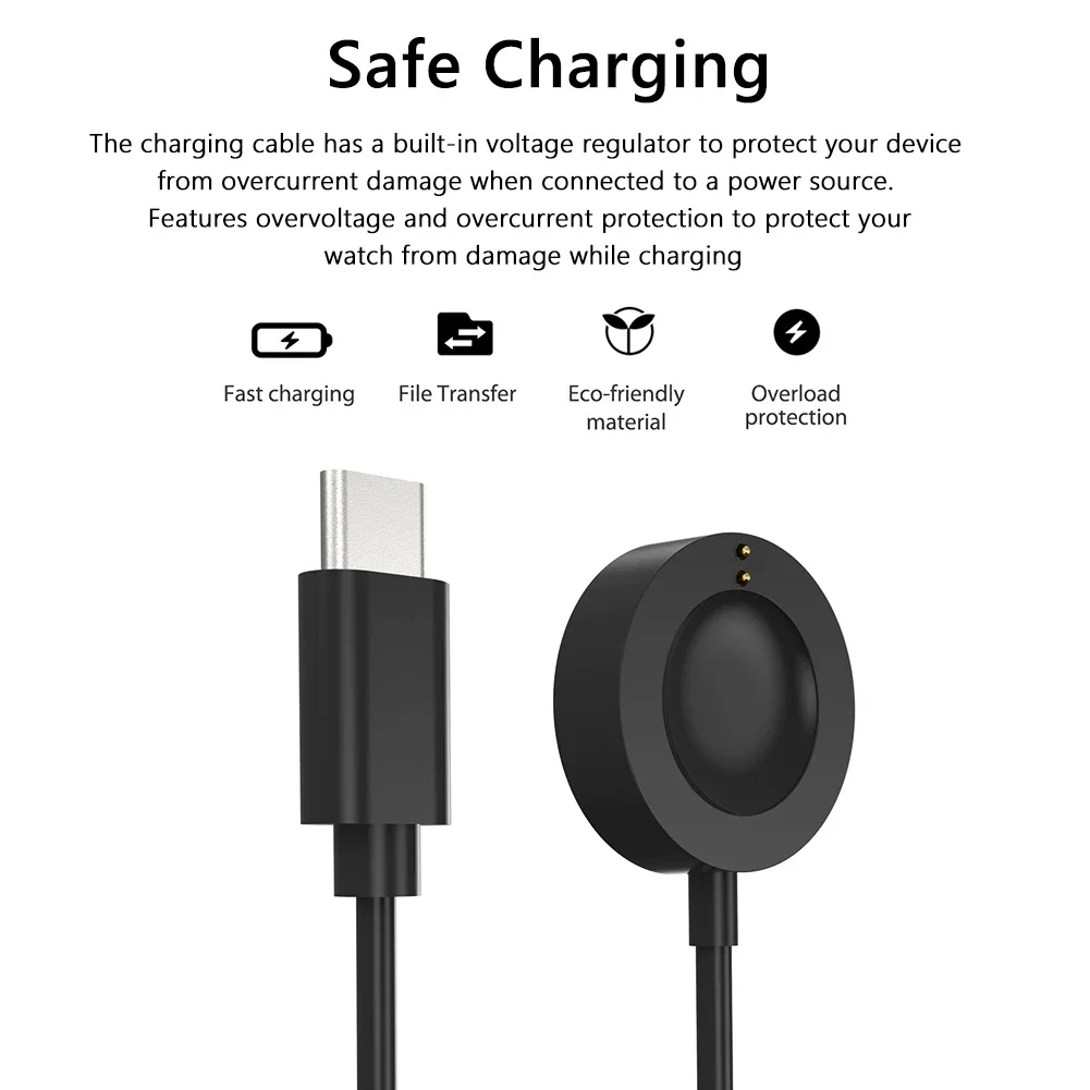 1M USB Type-C Magnetic Fast Ch - Fossil Watches Smartwatch Gen 6 评论和价格
