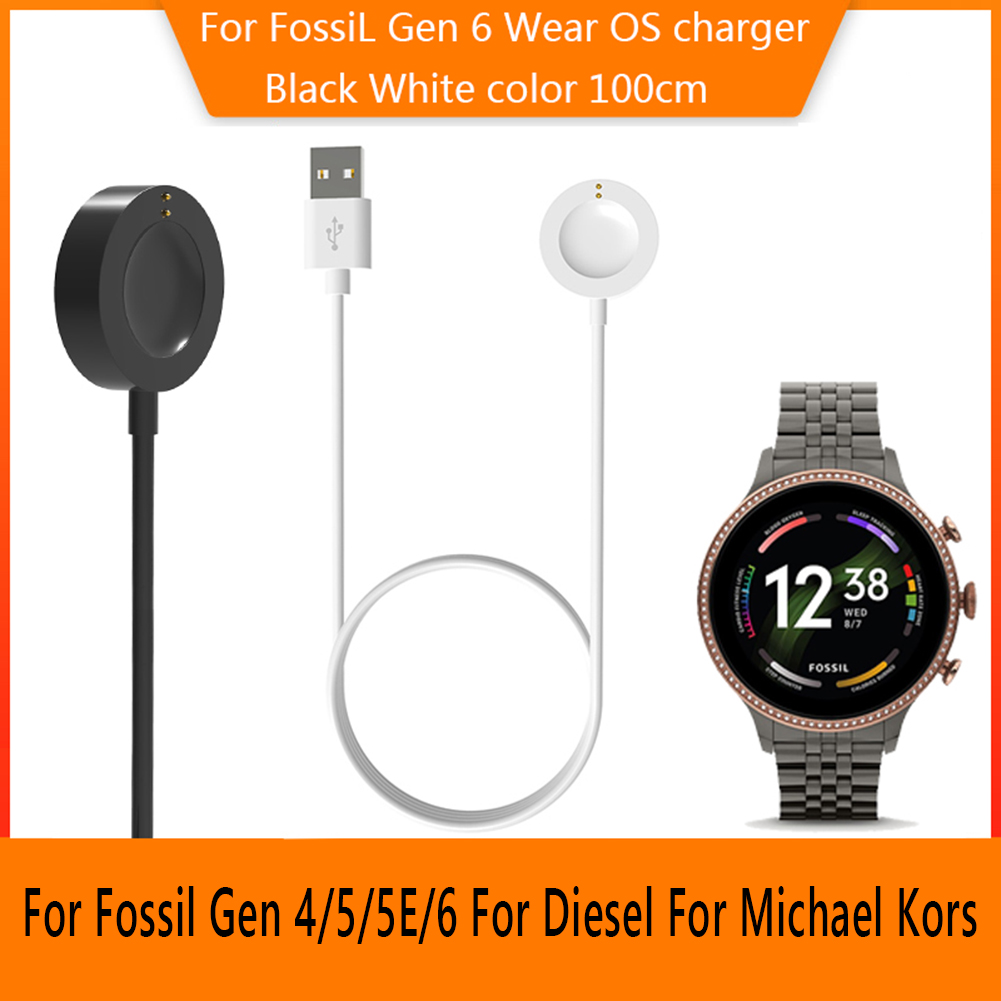 Smartwatch Charging Cable for  - Fossil Watches Smartwatch Gen 6 评论和价格