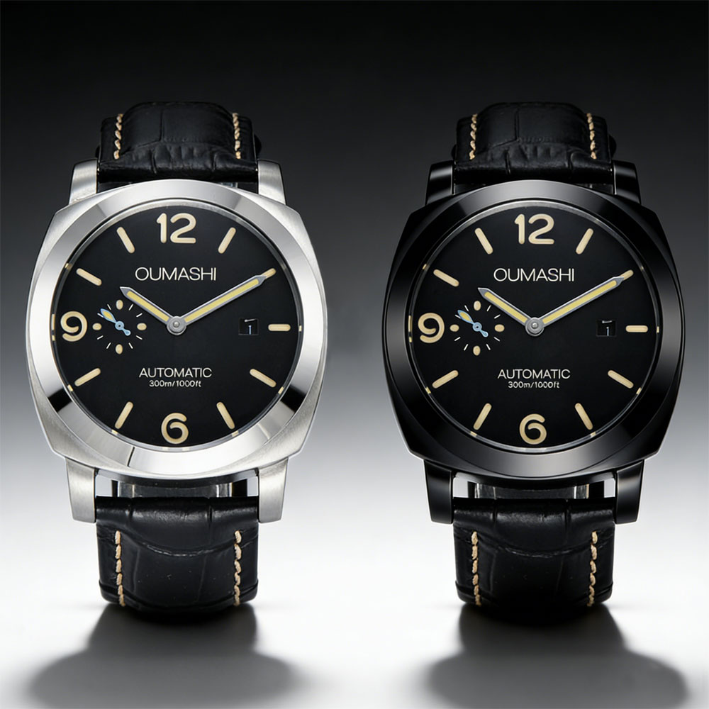 44mm Men's Watch Seagull ST255 - Leather Watch Strap 评论和价格