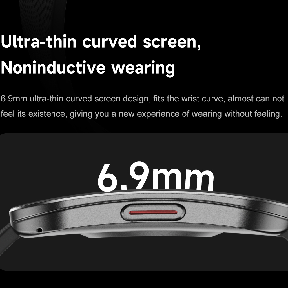 Amoled Ultra-thin Curved Water - Smartwatch Sports Watches For Women 评论和价格