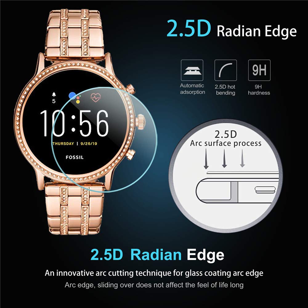 2PCS Tempered Glass For Fossil - Fossil Watches Smartwatch Gen 6 评论和价格