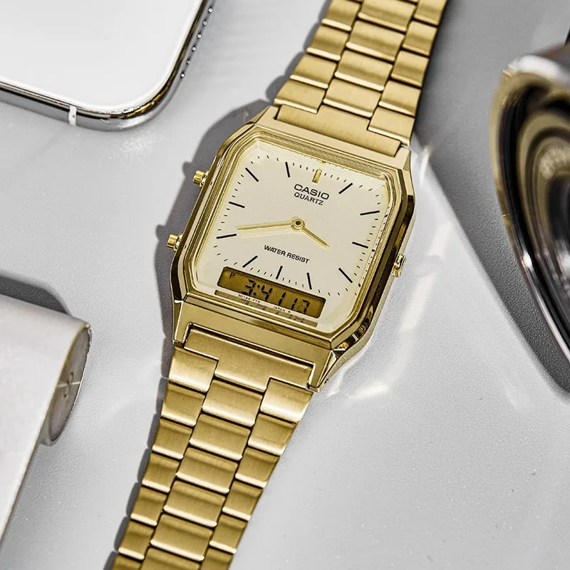 Casio AQ-230GA-9D Vintage Dual - Casio Watches Smartwatch 评论和价格