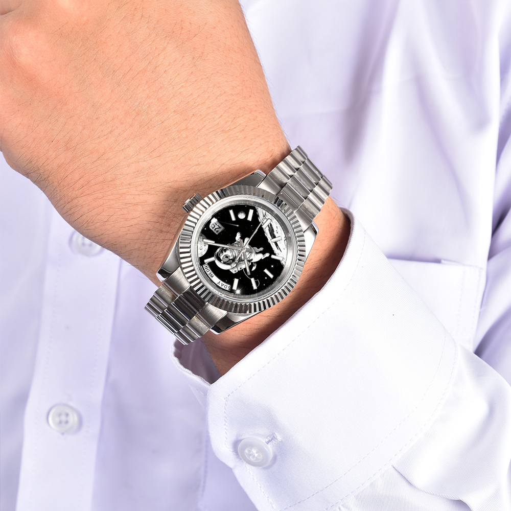 Creative men's watch 40mm/36mm - Leather Watch Strap 评论和价格