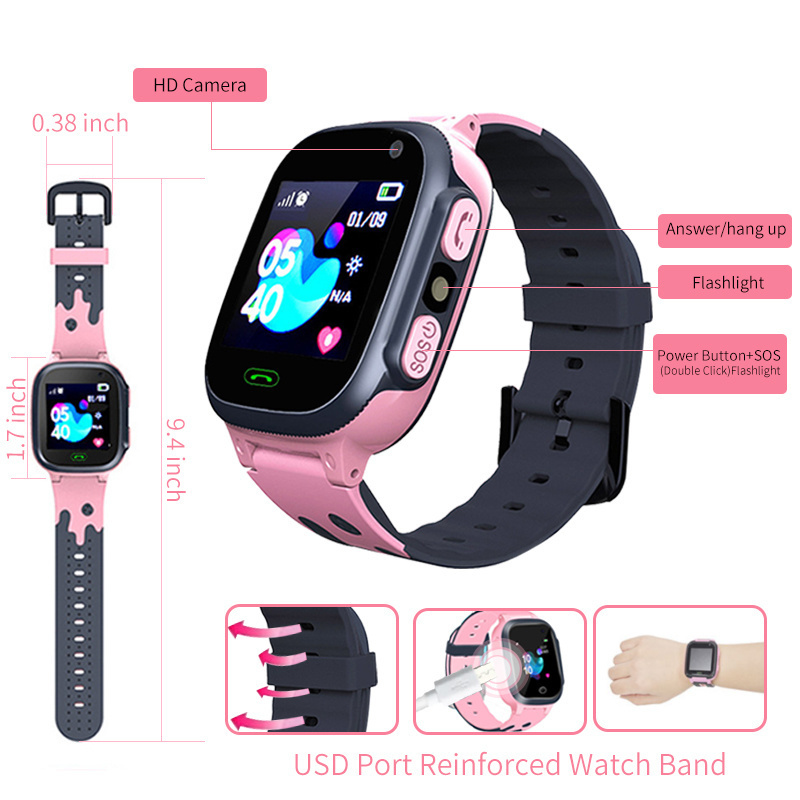 Kids Smart Watch Waterproof Sm - Smartwatch Watches For Girls 评论和价格