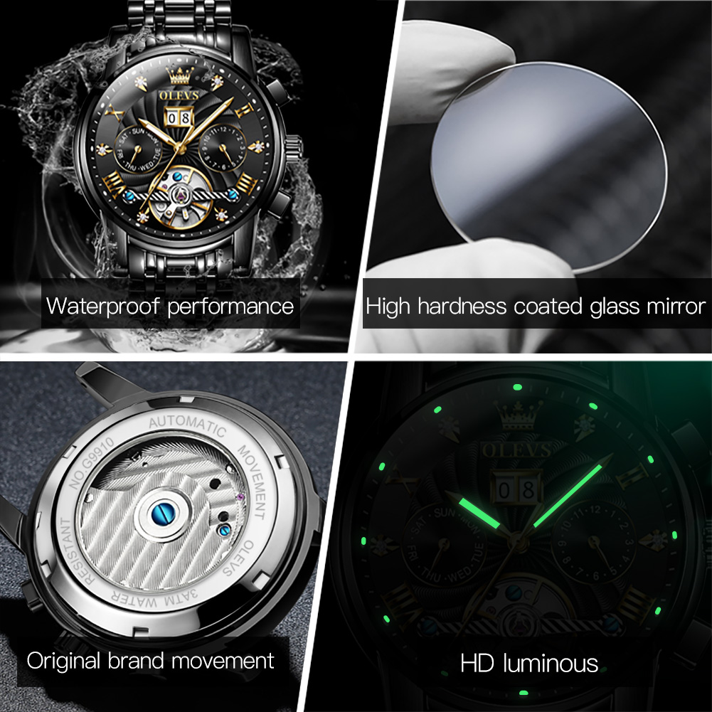 OLEVS Classic Men's Watches To - Rolex Watch Datejust 评论和价格