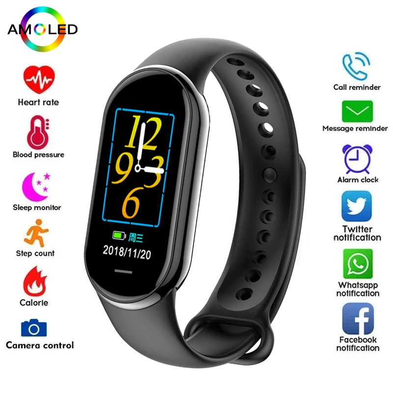 New Original Small M8 Band Sma - Smartwatch Sports Watches For Women 评论和价格