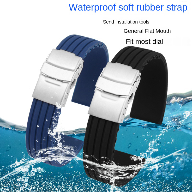 16mm 18mm 20mm 22mm 24mm silic - Smartwatch Tissot Watches For Men 评论和价格