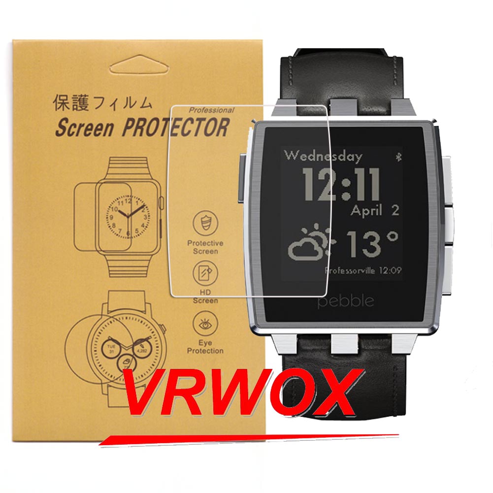 3Pcs Screen Protector For Pebb - Smartwatch Pebble Watches 评论和价格
