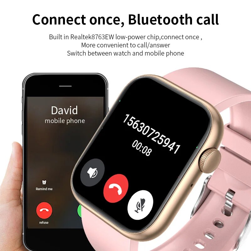 LIGE Bluetooth Call Smartwatch - Smartwatch Sports Watches For Women 评论和价格