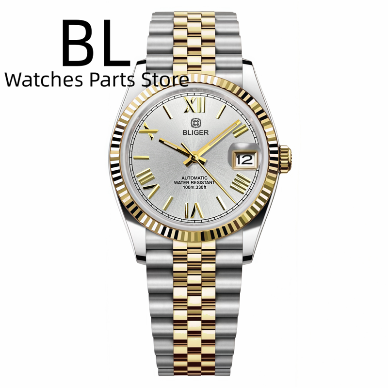 BLIGER 36mm39mm Two-tone Gold  - Rolex Watch Datejust 评论和价格